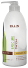 OLLIN BASIC LINE Шампунь для сияния и блеска волос 750мл