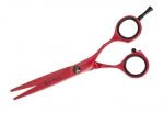 Katachi K20655R Red Fury 5.5 Красные ножницы для стрижки волос