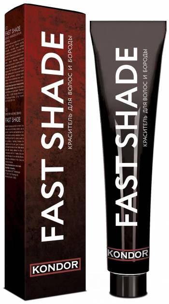 KONDOR «FAST SHADE» Краситель для волос и бороды, тон 3 - тёмный шатен 60мл