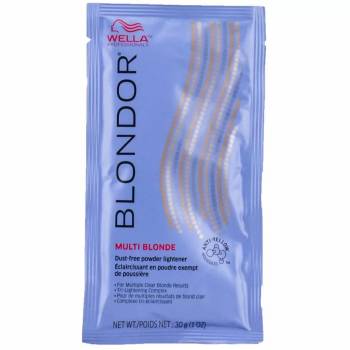 Wella BLONDOR Порошок для блондирования без образования пыли в пакетике 30гр