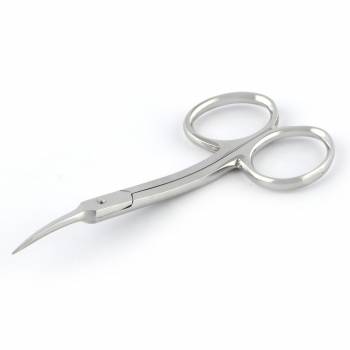 Metzger CS-12-S (CVD) 6.5 cm Изогнутые блестящие ножницы для кожи